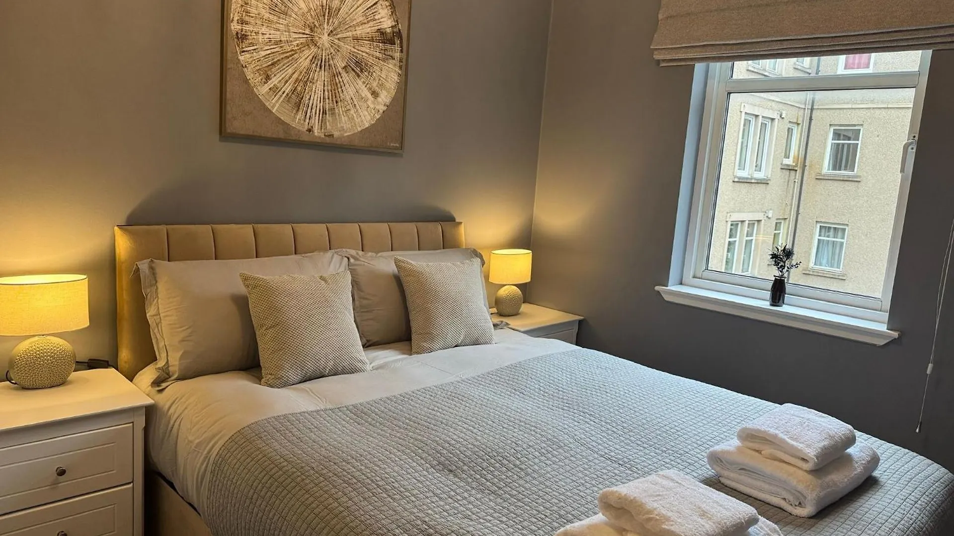 Apartmán Modern Central 2 King Size Bed Flat Free Parking Edinburgh Velká Británie